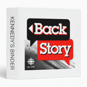 CBC Back Story 3 Ring Binder