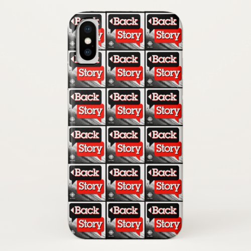 CBC Back Story iPhone X Case