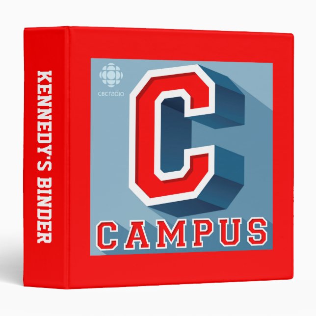 CBC Campus 3 Ring Binder (Front/Spine)