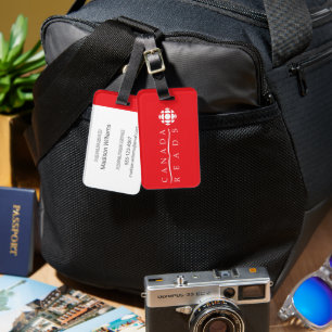 CBC Canada Reads Luggage Tag