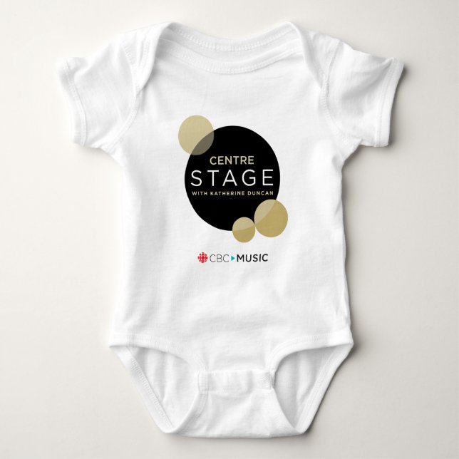 CBC Centre Stage Baby Bodysuit (Front)