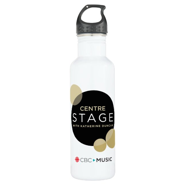 CBC Centre Stage Stainless Steel Water Bottle (Front)