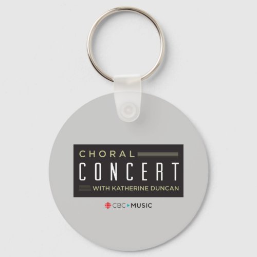 CBC Choral Concert Keychain