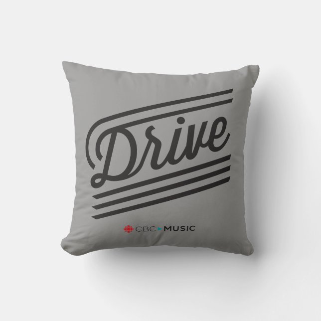 CBC Drive Throw Pillow (Front)