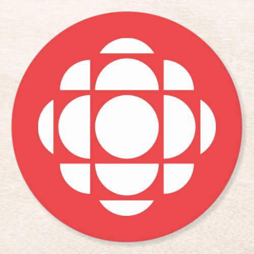 CBC Gem Round Paper Coaster