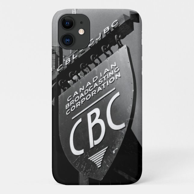 CBC Jarvis Street Sign (1940s) - Phone Case (Back)