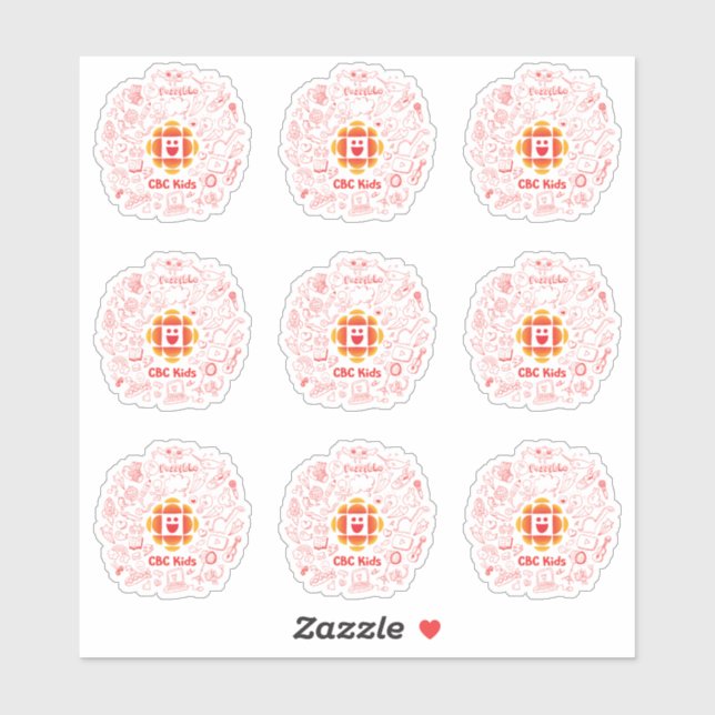 CBC Kids Doodle Stickers (Sheet)