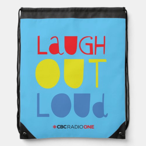 CBC Laugh Out Loud Drawstring Bag