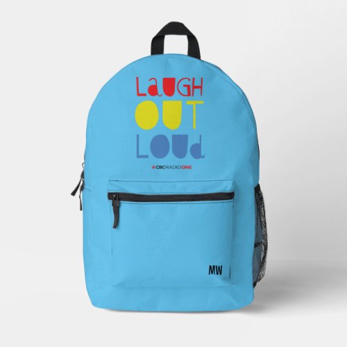 CBC Laugh Out Loud Printed Backpack