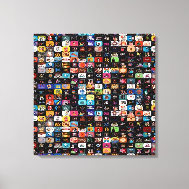 CBC Logos & Graphics Canvas Print (Front)