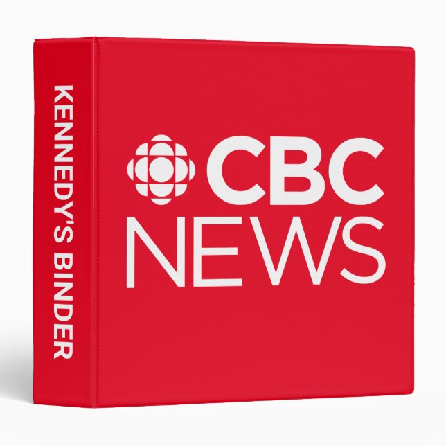 CBC News 3 Ring Binder (Front/Spine)