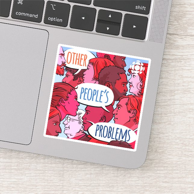 CBC Other People's Problems Sticker (Detail)