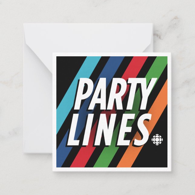 CBC Party Lines Note Card (Front)
