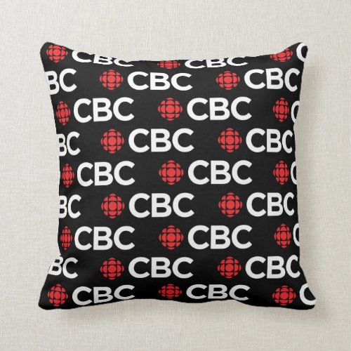 CBC Pattern Throw Pillow CBC Pattern Throw Pillow