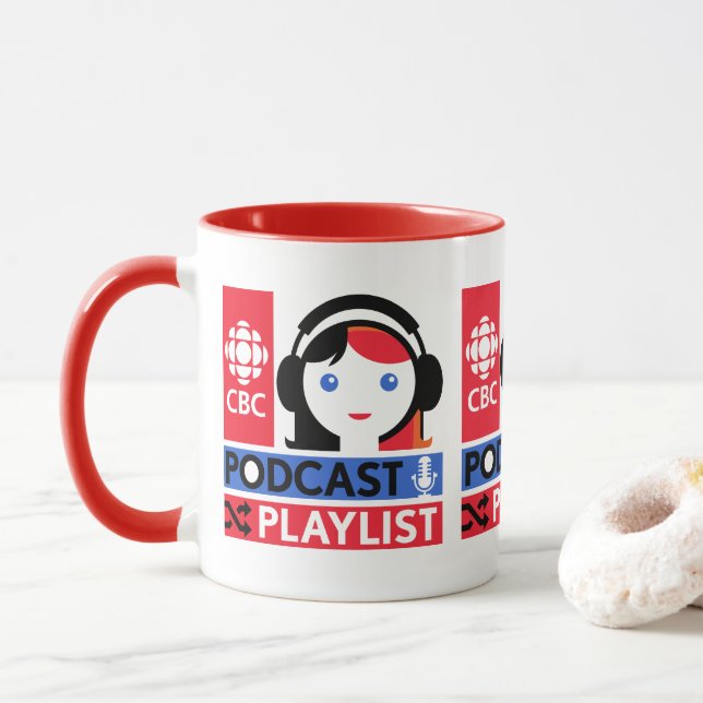 CBC Podcast Playlist Mug (With Donut)