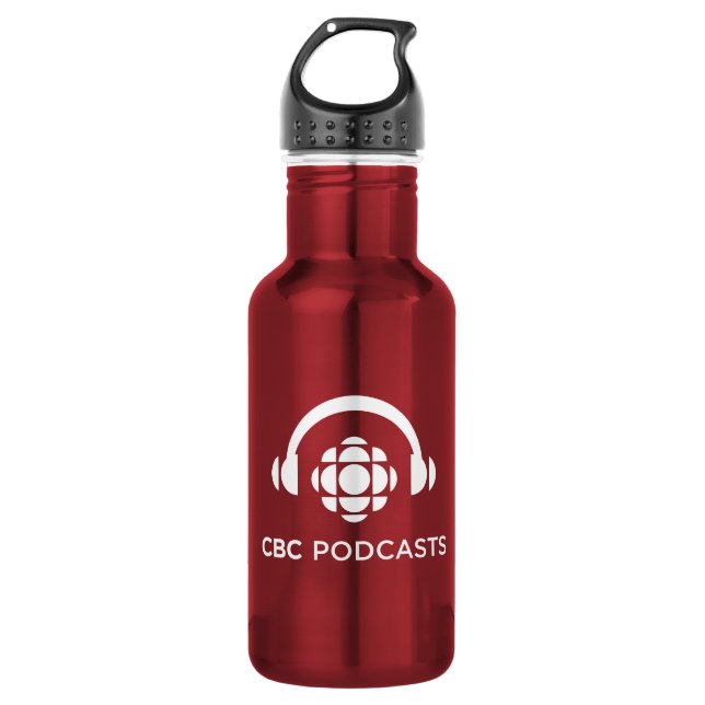 CBC Podcasts Water Bottle (Front)