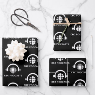 CBC Podcasts Wrapping Paper Sheets