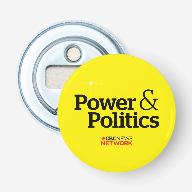 CBC Power & Politics Bottle Opener (Front)