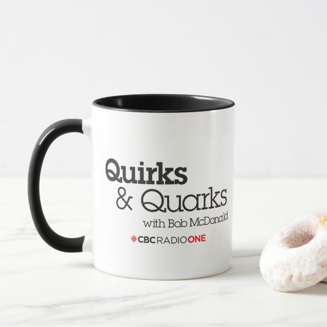 CBC Quirks & Quarks Mug (With Donut)