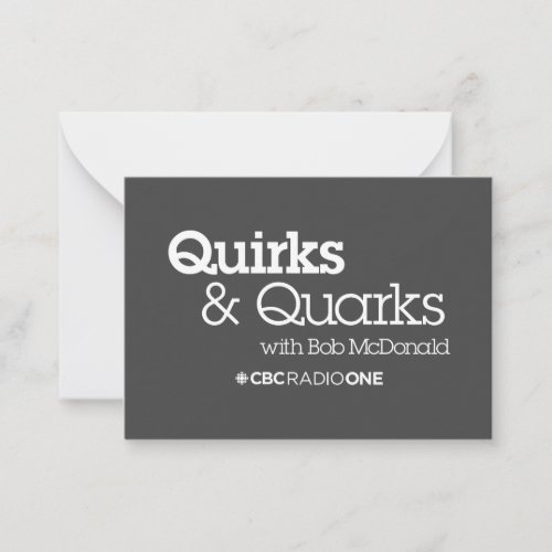 CBC Quirks  Quarks Note Card