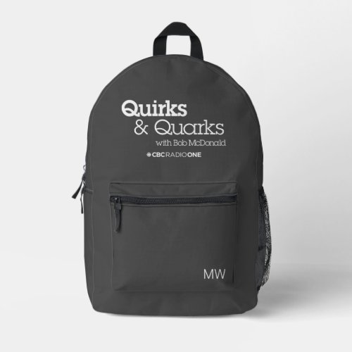 CBC Quirks  Quarks Printed Backpack