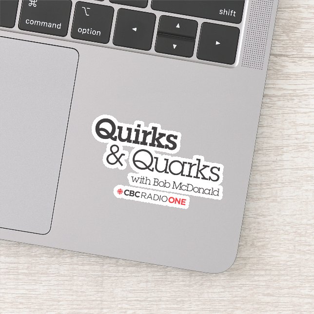 CBC Quirks & Quarks Sticker (Detail)