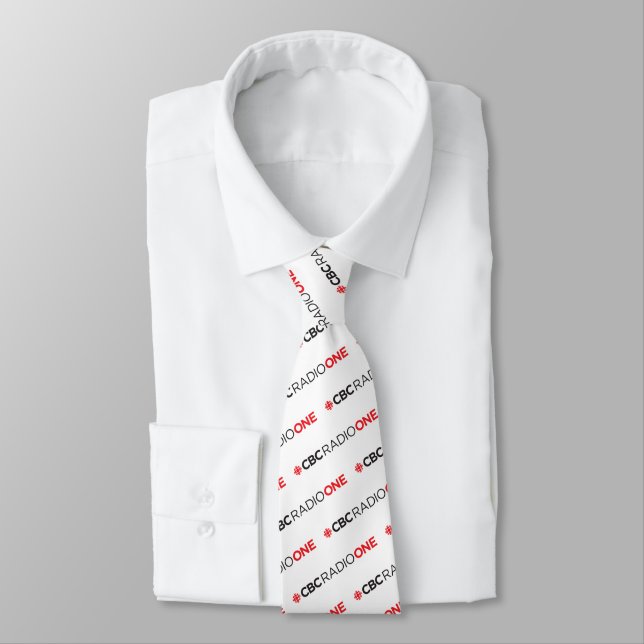 CBC Radio One Neck Tie (Tied)