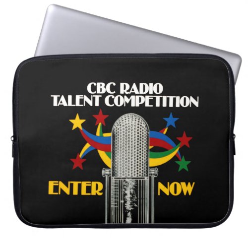 CBC Radio Talent Competition _ promo Laptop Sleeve