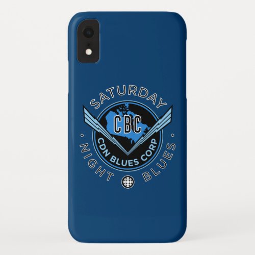 CBC Saturday Night Blues iPhone XR Case