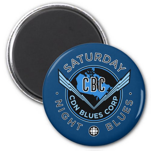 CBC Saturday Night Blues Magnet