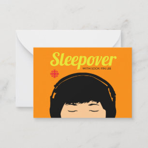 CBC Sleepover Note Card