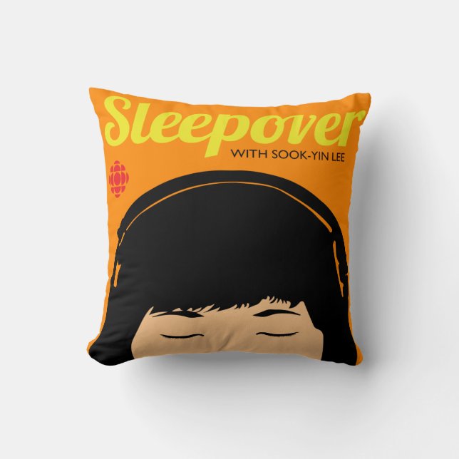 CBC Sleepover Throw Pillow (Front)