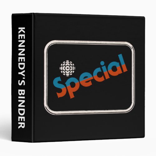 CBC Special _ 1978 promo graphic 3 Ring Binder