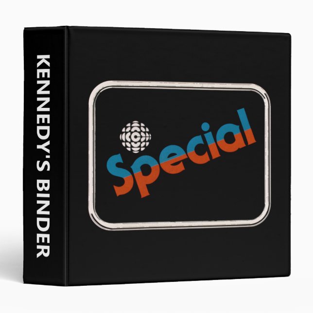 CBC Special - 1978 promo graphic 3 Ring Binder (Front/Spine)