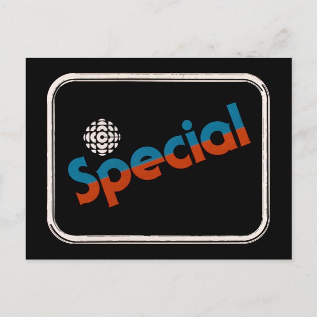 CBC Special - 1978 promo graphic Postcard (Front)