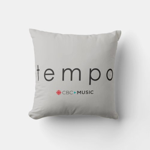 CBC Tempo Throw Pillow