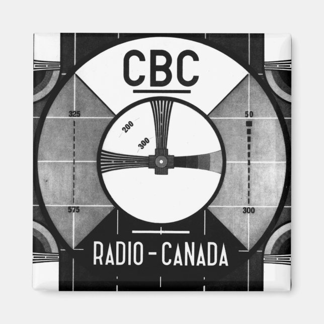 CBC Test Pattern Magnet (Front)