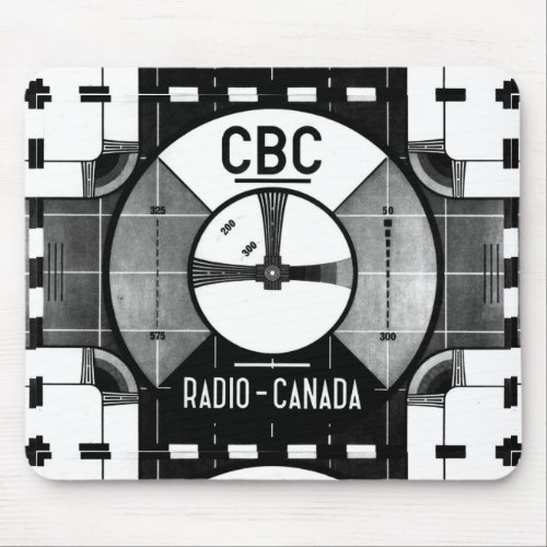 CBC Test Pattern Mouse Pad