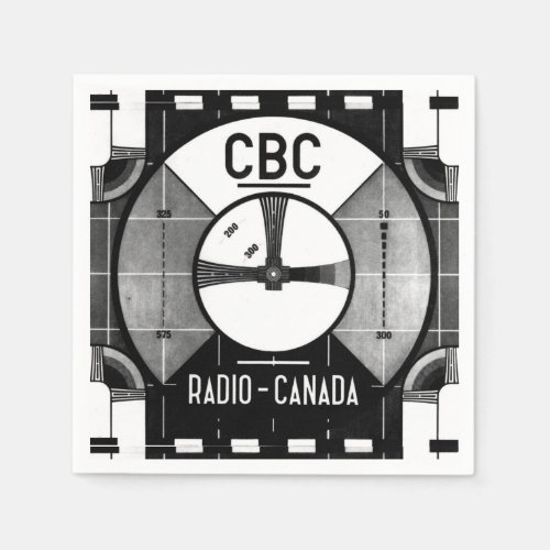 CBC Test Pattern Napkins