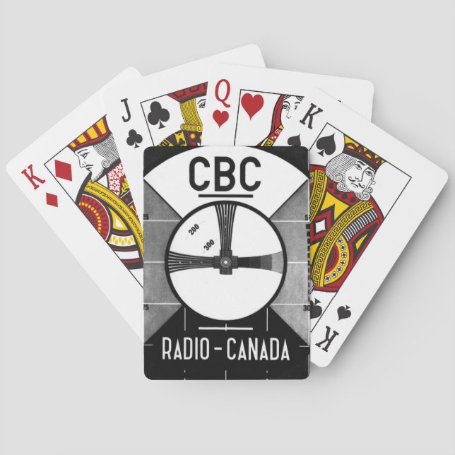 CBC Test Pattern Poker Cards (Back)
