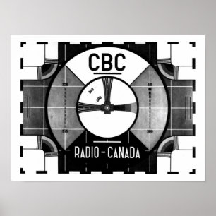 CBC Test Pattern Poster
