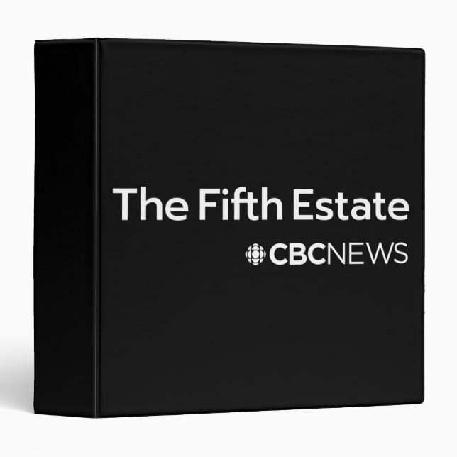 CBC The Fifth Estate 3 Ring Binder (Front/Spine)