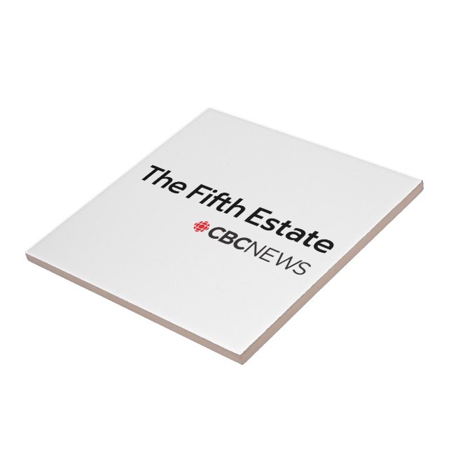 CBC The Fifth Estate Tile Coaster (Side)