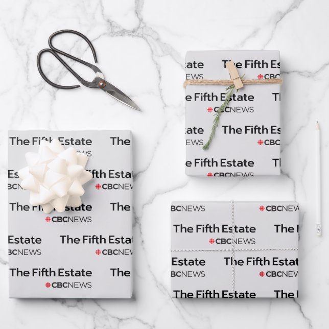 CBC The Fifth Estate Wrapping Paper Sheets (Front)