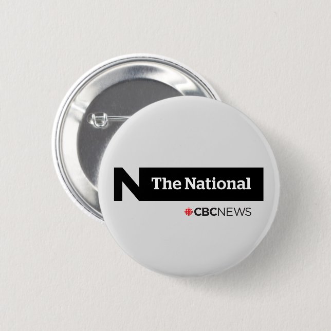 CBC The National Button (Front & Back)