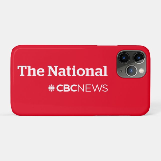 CBC The National Case-Mate iPhone Case (Back (Horizontal))