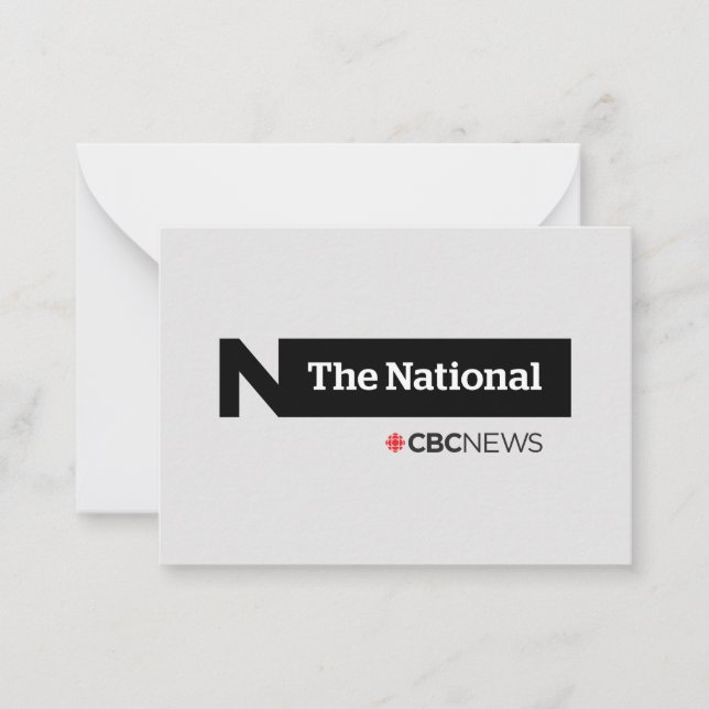 CBC The National Note Card (Front)