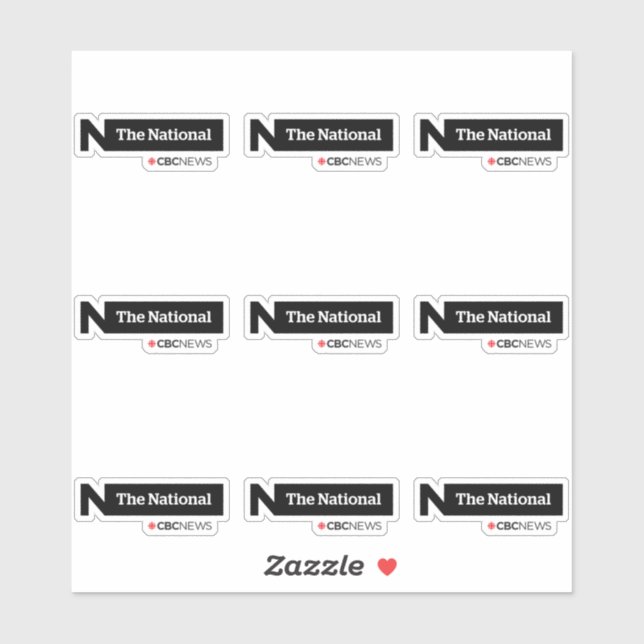 CBC The National Sticker (Sheet)