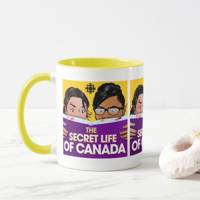 CBC The Secret Life of Canada Mug (With Donut)