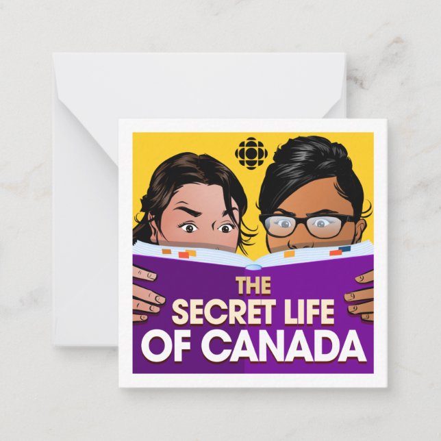 CBC The Secret Life of Canada Note Card (Front)